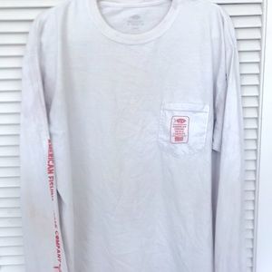 Mens AFTCO Long Sleeve T Shirt Size L